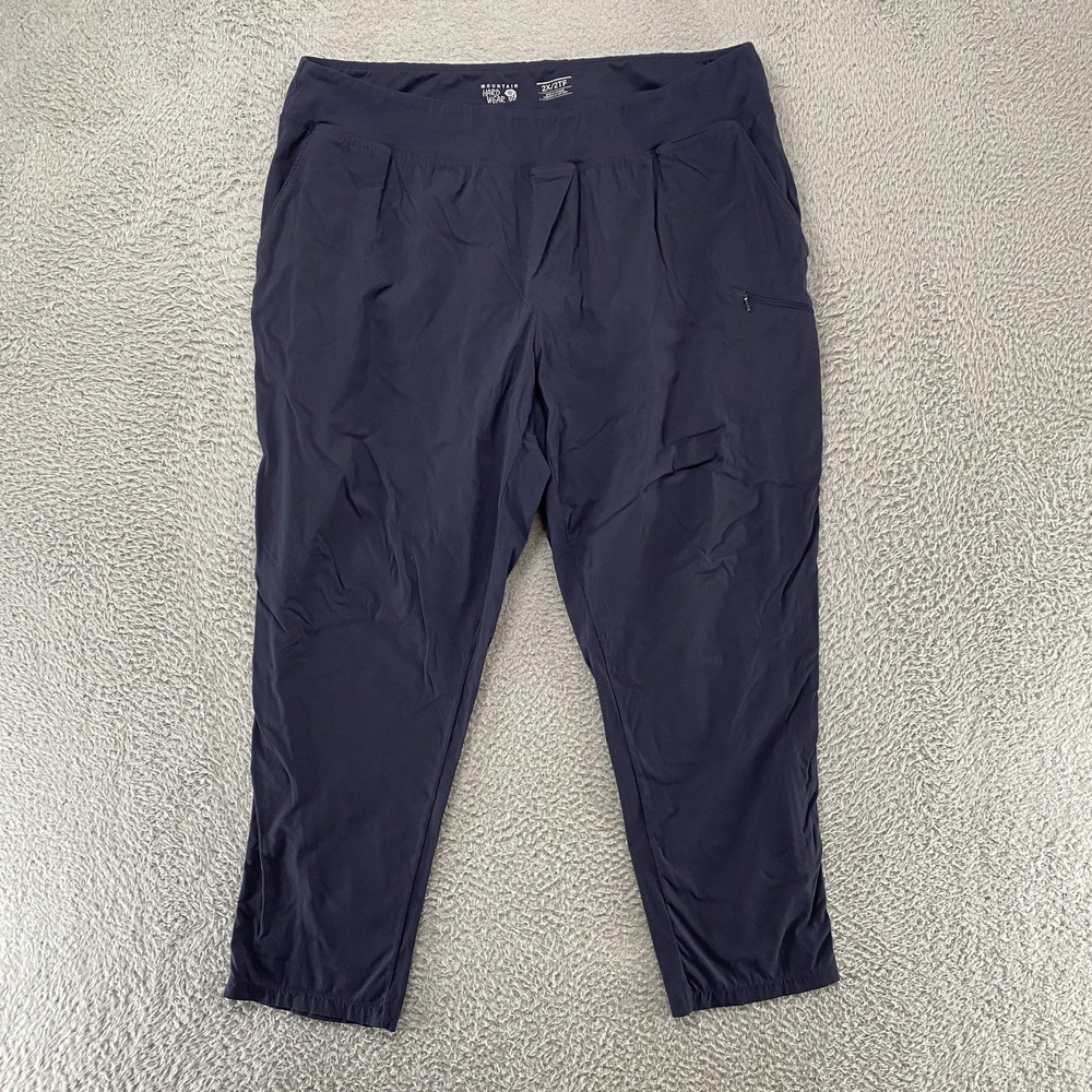 Mountain Hardwear Dynama Pants Womens‎ 2X Hiking Ankle Trail Stretch Quick Dry